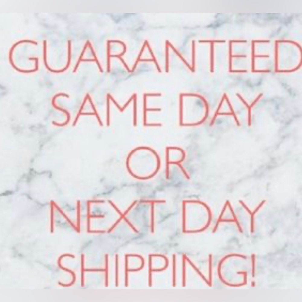 FAST SHIPPING GUARANTEED!